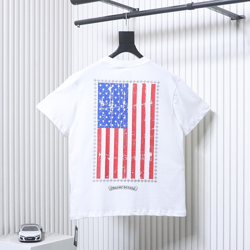 EM Sneakers Chrome Hearts USA Flag Short-Sleeve T-shirt White