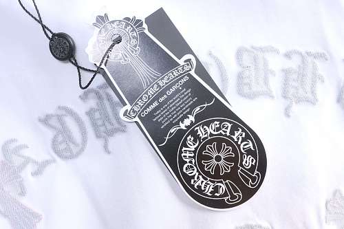 EM Sneakers Chrome Hearts x Kyosuke Himuro Collaboration Embroidered T-Shirt White