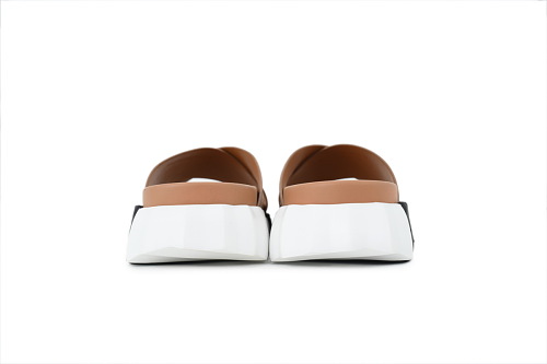 EM Sneakers Hermes Infra Sandals Brown