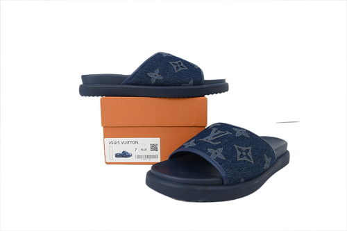 EM Sneakers Louis Vuitton Miami Mule Denim Blue
