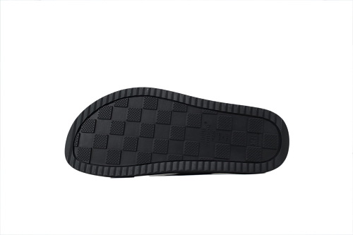 EM Sneakers Louis Vuitton Oasis Mule Shoes Black Crocodile Leather