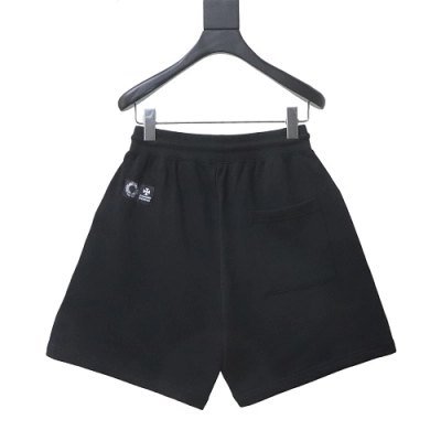 EM Sneakers Chrome Hearts SS26 Red Lips Appliqué & Embroidery Shorts Black 02