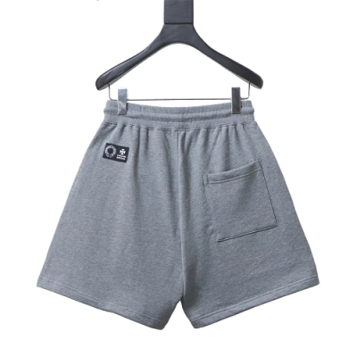 EM Sneakers Chrome Hearts SS26 Red Lips Appliqué & Embroidery Shorts Gray 02