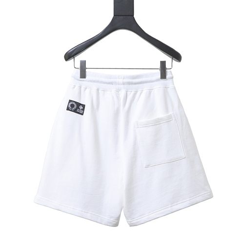 EM Sneakers Chrome Hearts SS26 Red Lips Appliqué & Embroidery Shorts White