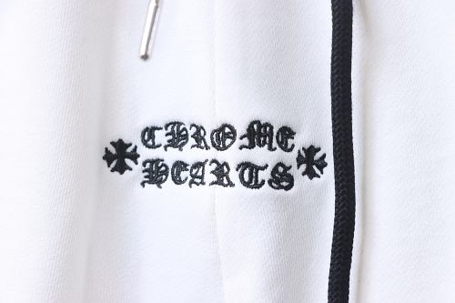 EM Sneakers Chrome Hearts SS26 Red Lips Appliqué & Embroidery Shorts White