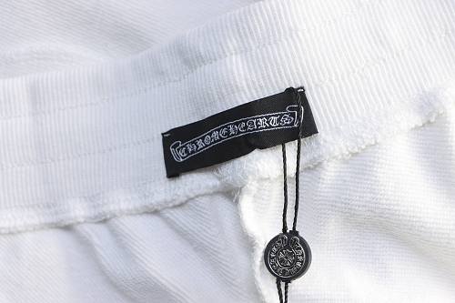 EM Sneakers Chrome Hearts SS26 Red Lips Appliqué & Embroidery Shorts White