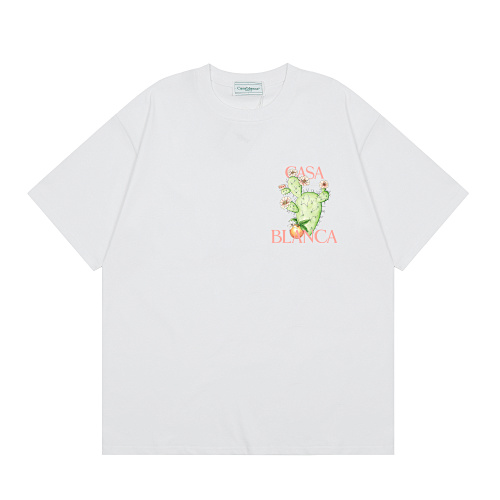 EM Sneakers Casablanca Cactus-Print T-Shirt White /Black 