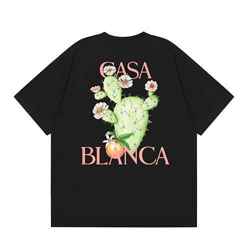 EM Sneakers Casablanca Cactus-Print T-Shirt White /Black 