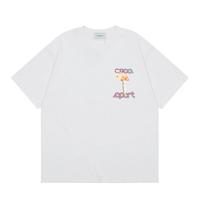 EM Sneakers Casablanca La Femme Printed T-Shirt White White /Black  02