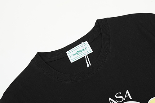 EM Sneakers Casablanca Printed T-Shirt Le Joueur White /Black