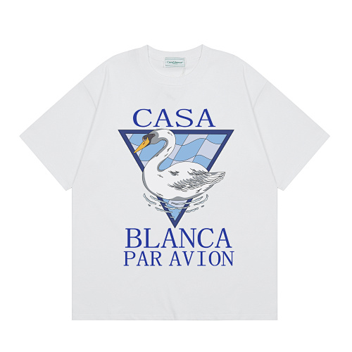 EM Sneakers Casablanca T-Shirt Casablanca Par Avion White /Black
