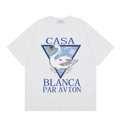 EM Sneakers Casablanca T-Shirt Casablanca Par Avion White /Black 02