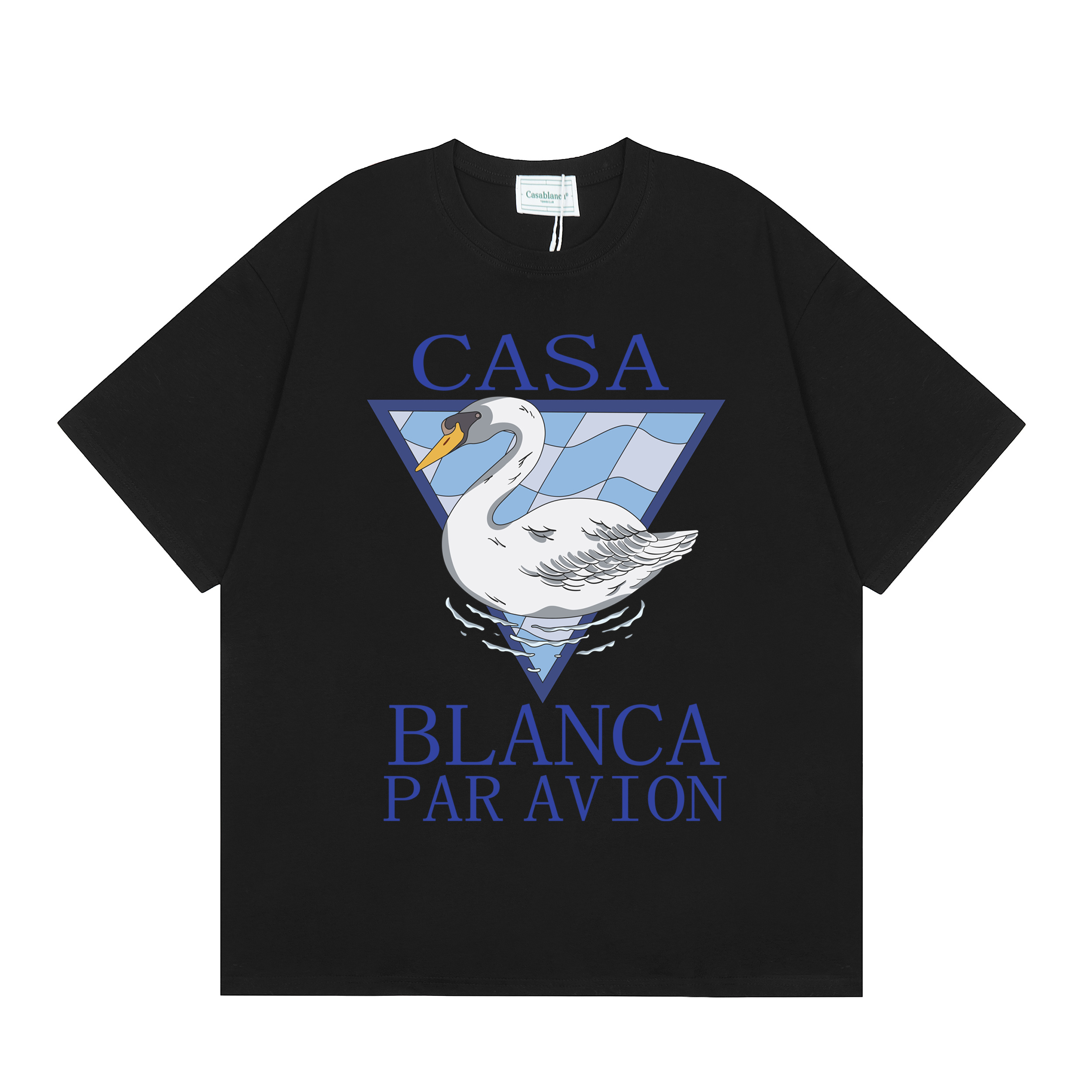EM Sneakers Casablanca T-Shirt Casablanca Par Avion White /Black