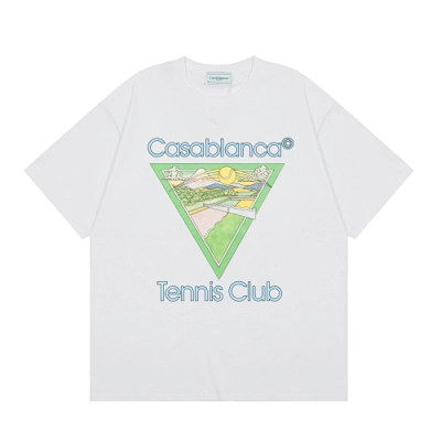 EM Sneakers Casablanca Tennis Club Icon T-shirt White /Black 02
