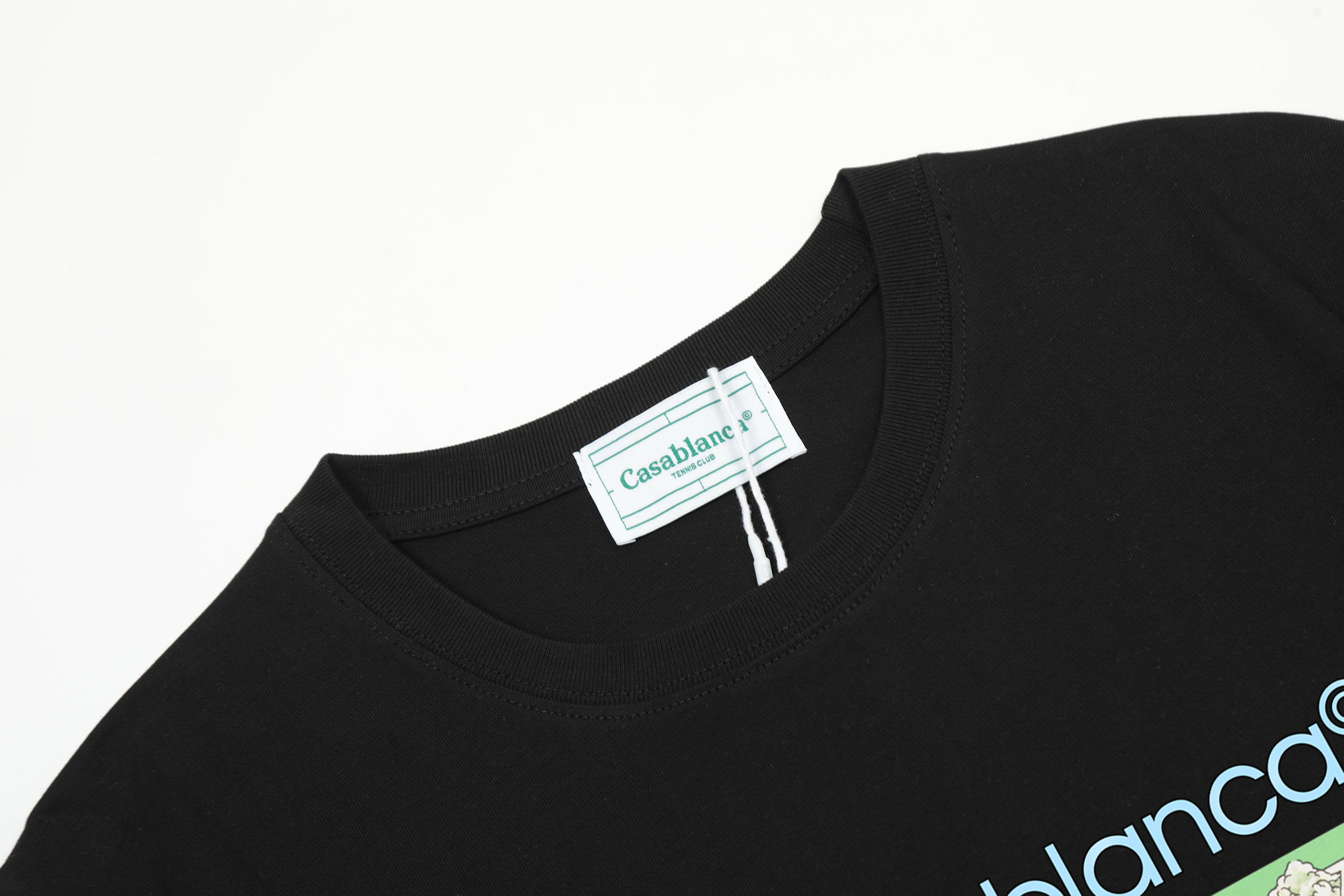 EM Sneakers Casablanca Tennis Club Icon T-shirt White /Black