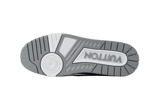 EM Sneakers Louis Vuitton Trainer(NFC Chip Edition)Gray