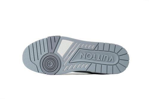 EM Sneakers Louis Vuitton Trainer Sneaker(NFC Chip Edition)#54 Gray Tonal