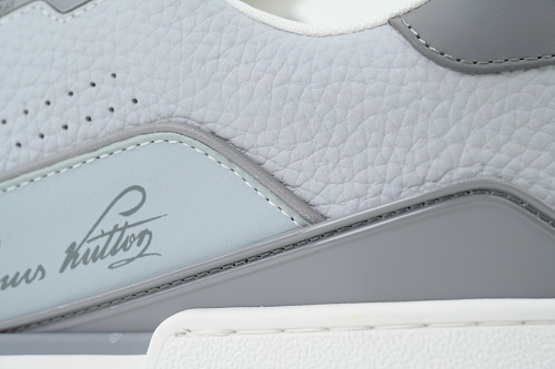 EM Sneakers Louis Vuitton Trainer Sneaker(NFC Chip Edition)#54 Gray Tonal