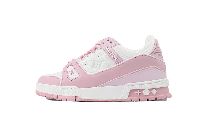 EM Sneakers Louis Vuitton Trainer(NFC Chip Edition)Pink
