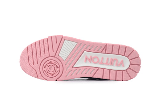 EM Sneakers Louis Vuitton Trainer(NFC Chip Edition)Pink
