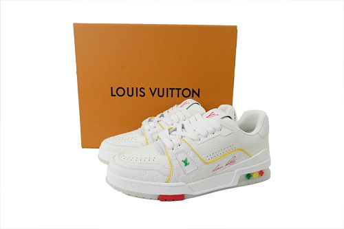 EM Sneakers Louis Vuitton Trainer Sneaker(NFC Chip Edition)Yellow