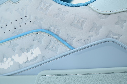 EM Sneakers Louis Vuitton Tyler The Creator x Trainer Low(NFC Chip Edition)Blue