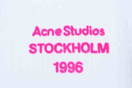 EM Sneakers Acne Studios 1996 Logo T-shirt Off White