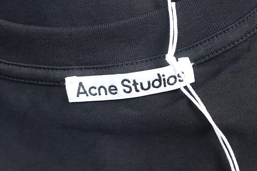 EM Sneakers Acne Studios Bow-Print T-Shirt Black