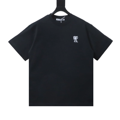EM Sneakers Acne Studios Bow-Print T-Shirt Black 01