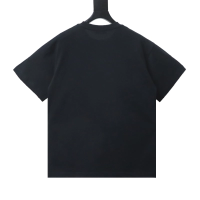 EM Sneakers Acne Studios Bow-Print T-Shirt Black 02