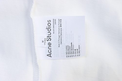 EM Sneakers Acne Studios Bow-Print T-Shirt White