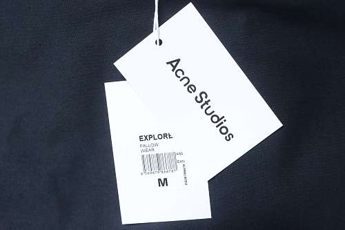 EM Sneakers Acne Studios Circle Logo Print T-Shirt Black