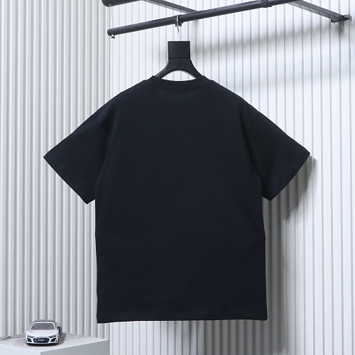 EM Sneakers Acne Studios Circle Logo Print T-Shirt Black