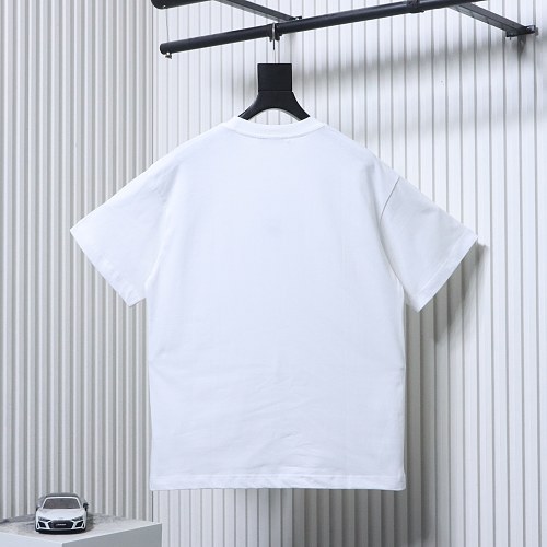 EM Sneakers Acne Studios Circle Logo Print T-Shirt White
