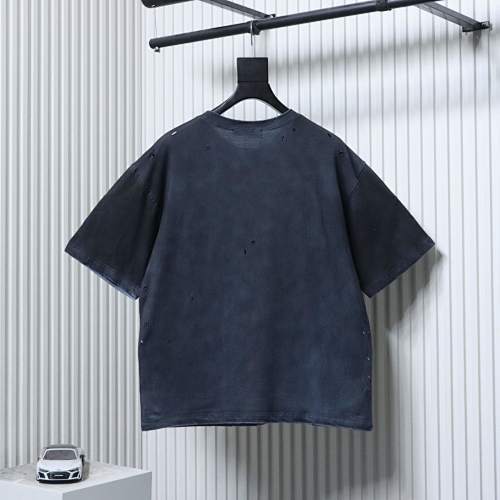 EM Sneakers Acne Studios Distressed Sandblasted Navy Blue T-Shirt