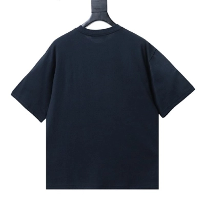 EM Sneakers Acne Studios Letter-print Cotton T-shirt Black 02