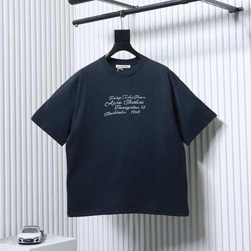 EM Sneakers Acne Studios Letter-print Cotton T-shirt Black