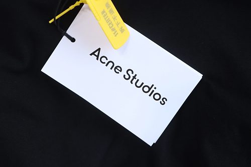 EM Sneakers Acne Studios Logo-embellished T-shirt Optical Black