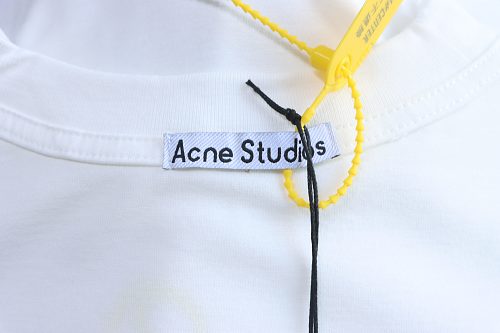 EM Sneakers Acne Studios Logo-embellished T-shirt Optical White