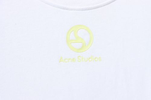 EM Sneakers Acne Studios Logo-embellished T-shirt Optical White