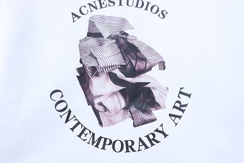 EM Sneakers Acne Studios Women's Printed T-shirt Off White