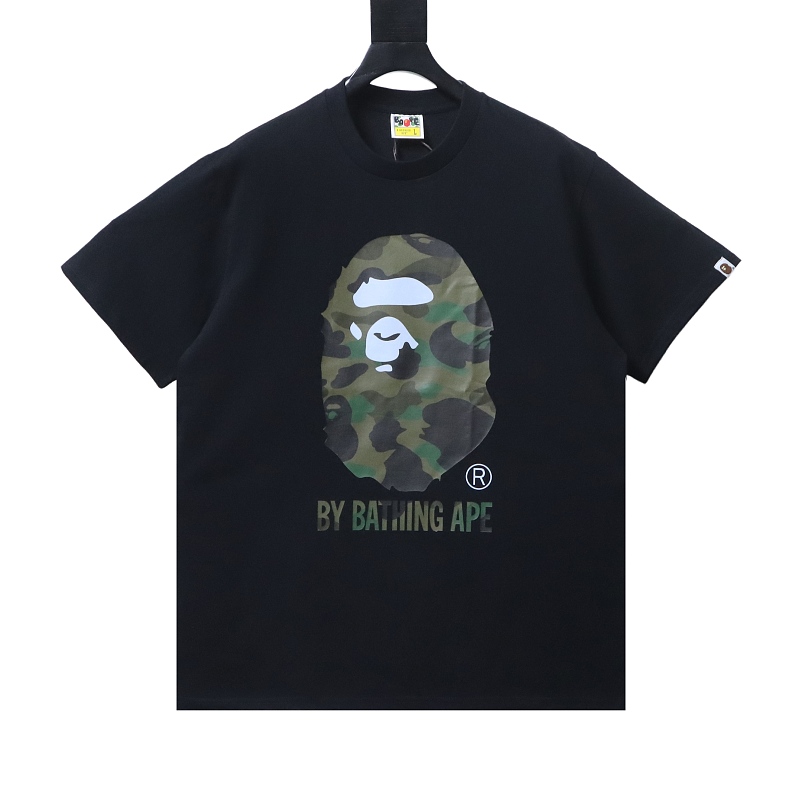 EM Sneakers BAPE 1st Camo By Bathing Ape T-shirt Black Green