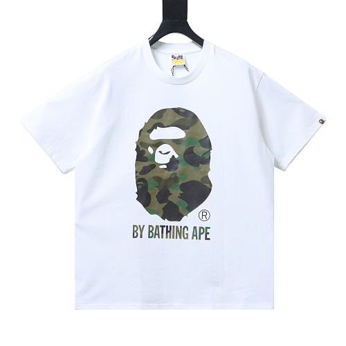 EM Sneakers BAPE 1st Camo By Bathing Ape T-shirt White Green
