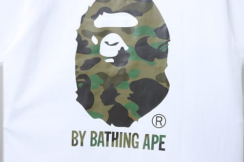 EM Sneakers BAPE 1st Camo By Bathing Ape T-shirt White Green