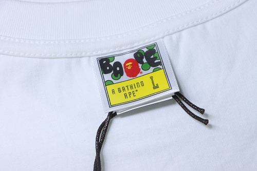 EM Sneakers BAPE 1st Camo By Bathing Ape T-shirt White Green