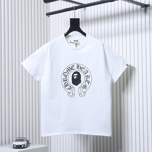 EM Sneakers Bape × Chrome Hearts  2009 Baby Milo Horseshoe T-shirt White