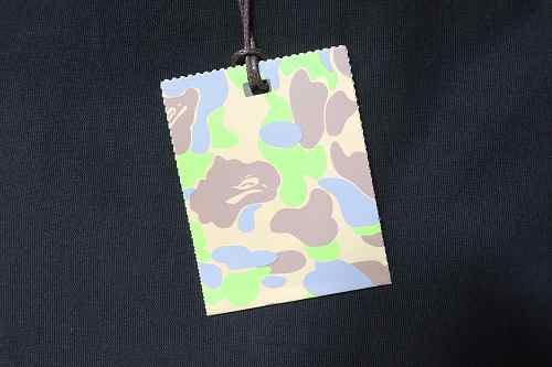 EM Sneakers BAPE A Bathing Ape Check by Bathing T-shirt Black Beige
