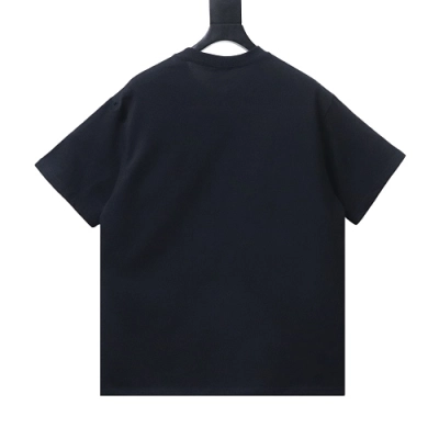 EM Sneakers BAPE A Bathing Ape Check by Bathing T-shirt Black Beige 02
