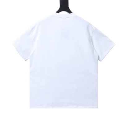 EM Sneakers BAPE Military Crazy Big Ape Head T-shirt White 02