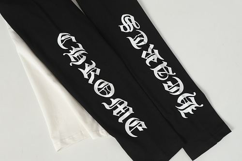 EM Sneakers Chrome Hearts Baseball Long Sleeve Black/White